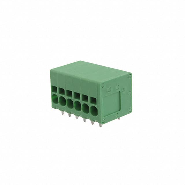 EB163A-06-A EURO BLOCK, 6 POSITION