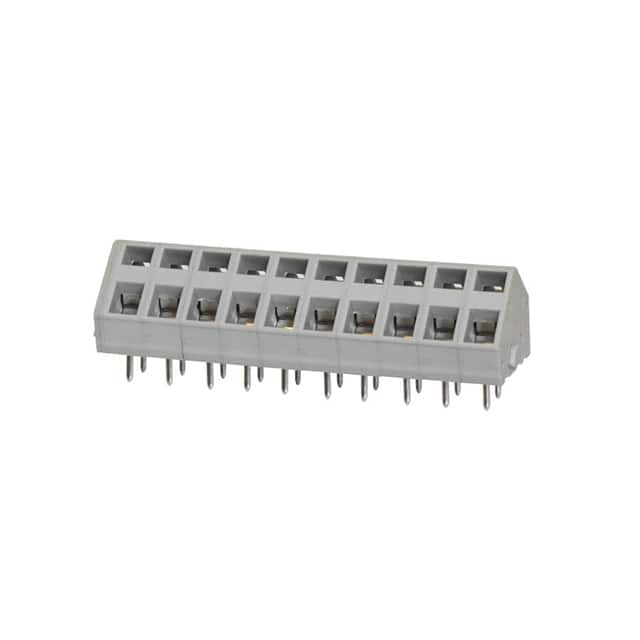 TBL007A-500-10GY TERMINAL BLOCK, SCREWLESS, 5.00,