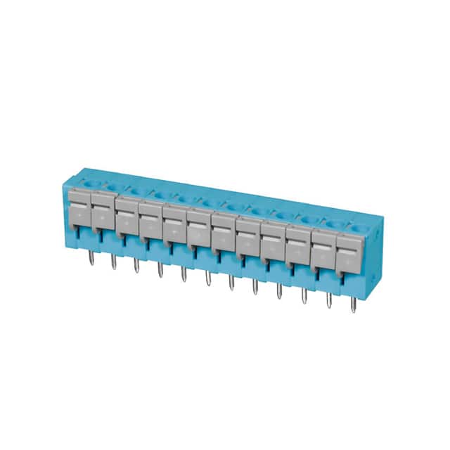 TBL004V-508-12BE-2GY TERMINAL BLOCK, SCREWLESS, 5.08,