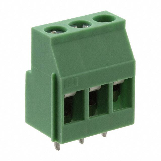 5442905 TERM BLK 3POS SIDE ENTRY 5MM PCB