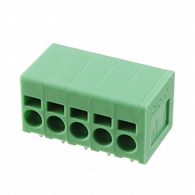 1991008 TERM BLK 5POS SIDE ENTRY 5MM PCB