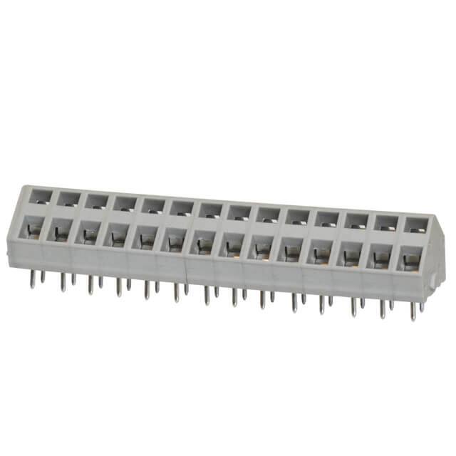 TBL007A-508-14GY TERMINAL BLOCK, SCREWLESS, 5.08,