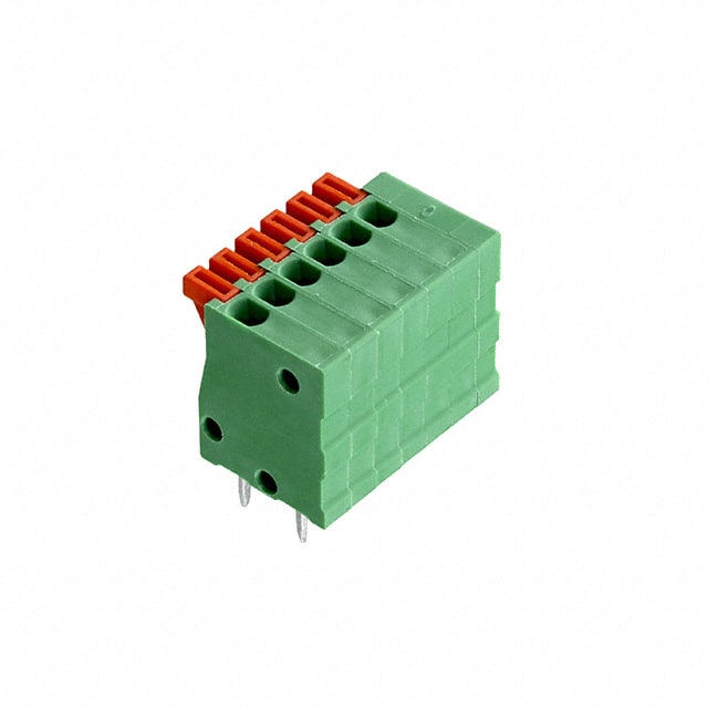 AST0820606 TERM BLK 6POS TOP ENT 2.54MM PCB