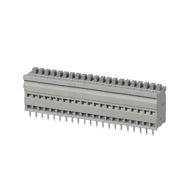 TBL009V-254-21GY-2GY TERMINAL BLOCK, SCREWLESS, 2.54,