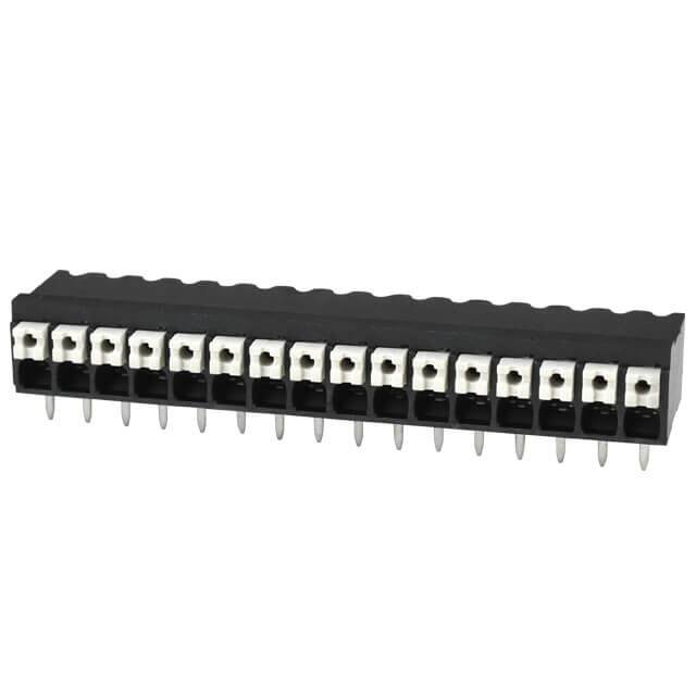 TBLH10-350-16BK TERMINAL BLOCK, SCREWLESS, HIGH