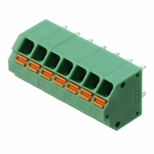 1743184 TERM BLOCK 7POS 45DEG 3.81MM PCB