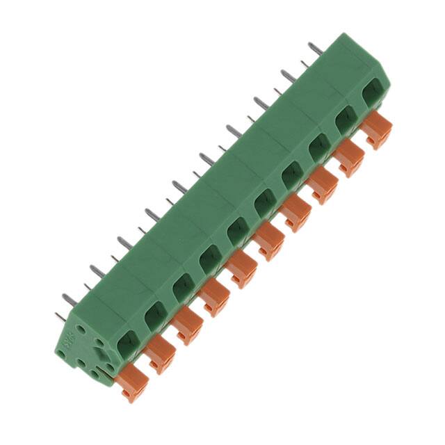 1864516 TERM BLOCK 10POS 45DEG 5MM PCB