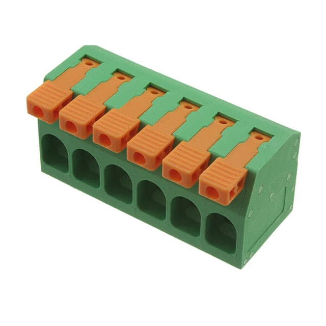 EB171A-06-H EURO BLOCK, 6 POSITION