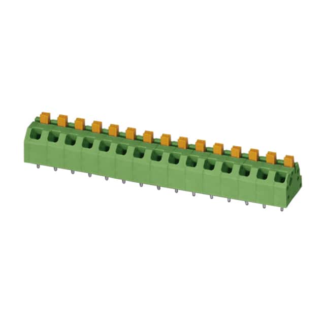 1862547 TERM BLOCK 15POS 45DEG 5MM PCB