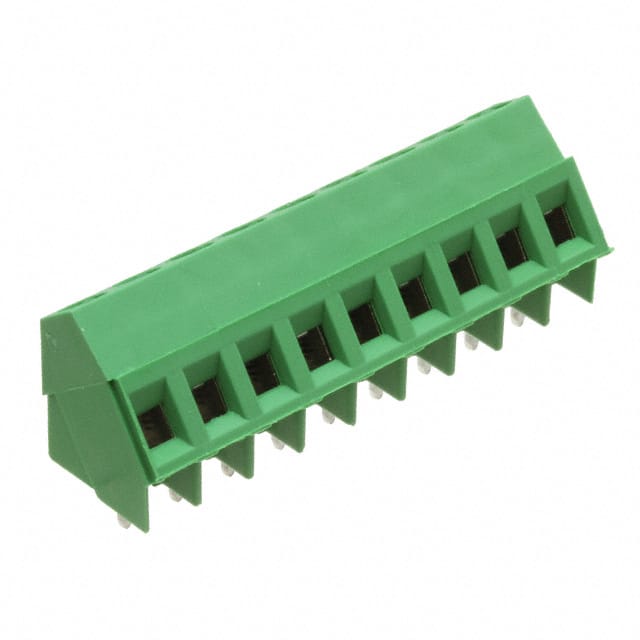 796690-9 TERM BLOCK 9POS 35DEG 5MM PCB