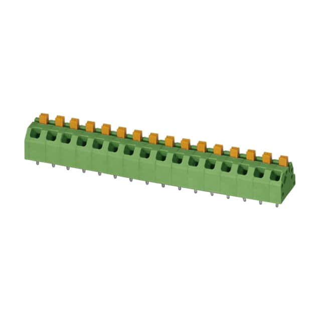 1862550 TERM BLOCK 16POS 45DEG 5MM PCB