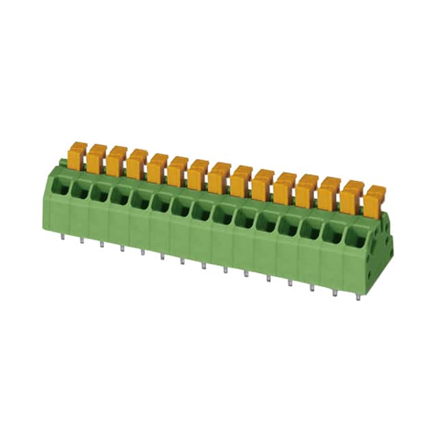 1864419 TERM BLOCK 15POS 45DEG 3.5MM PCB