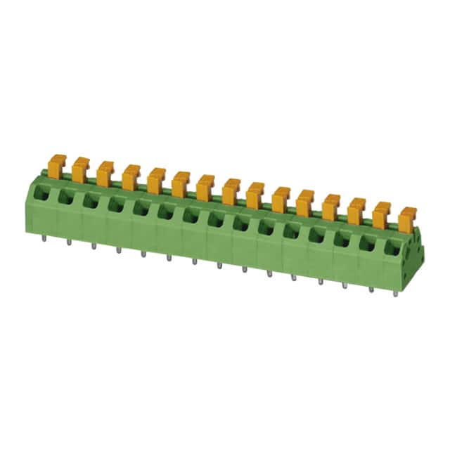 1864561 TERM BLOCK 15POS 45DEG 5MM PCB