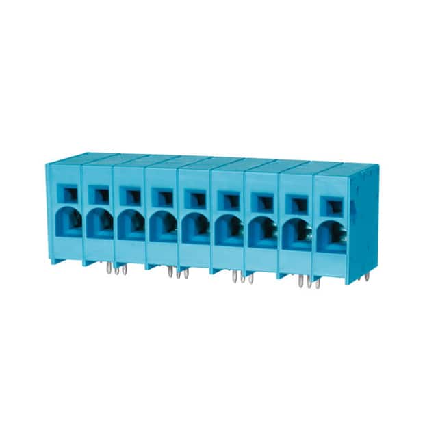 TBL008-1000-09BE TERMINAL BLOCK, SCREWLESS, 10.0,