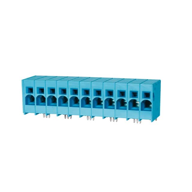 TBL008-1000-11BE TERMINAL BLOCK, SCREWLESS, 10.0,
