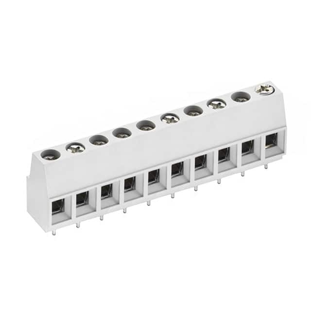 691256610010 TERM BLK 10P SIDE ENTRY 10.16MM