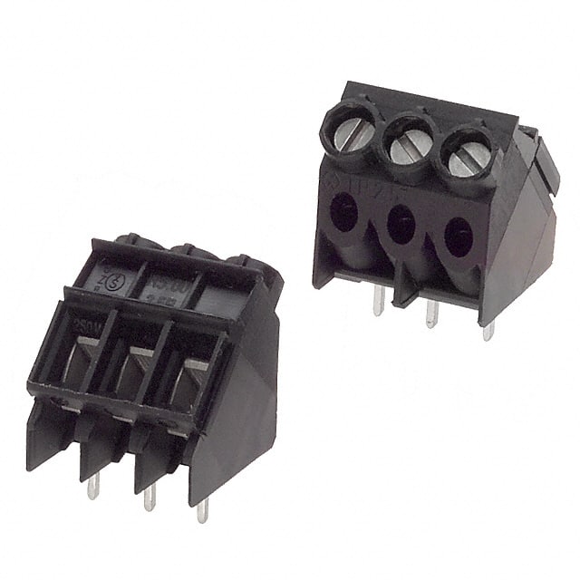 1697190000 TERM BLOCK 3POS 45DEG 5MM PCB