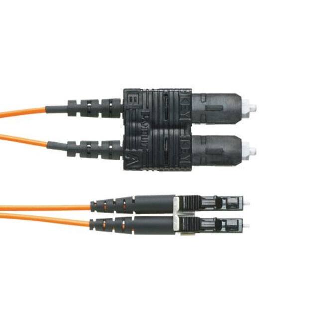 NKFP92ELLSSM025 FIBER OPTIC CBL LC-SC DUPLEX 25M
