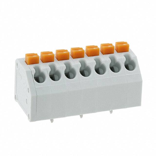 691412320007M TERM BLOCK 7POS 45DEG 3.81MM PCB