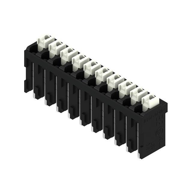 1869970000 TERM BLK 10P TOP ENT 3.81MM PCB