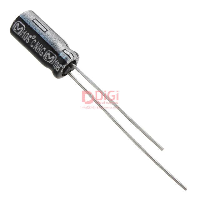 UVZ0J221MDD The Nichicon UVZ0J221MDD is an aluminum electrolytic capacitor with a capacitance of 220 µF and a rated voltage of 6.3V. It is designed for automotive applications.