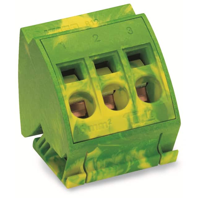 812-110 GROUND BUSBAR TERMINAL BLOCK; FO