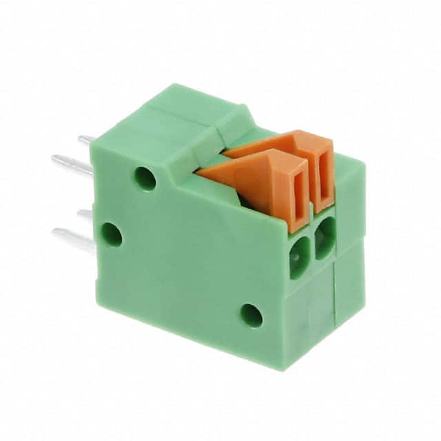 1-2834015-2 TERM BLK 2POS TOP ENT 2.54MM PCB