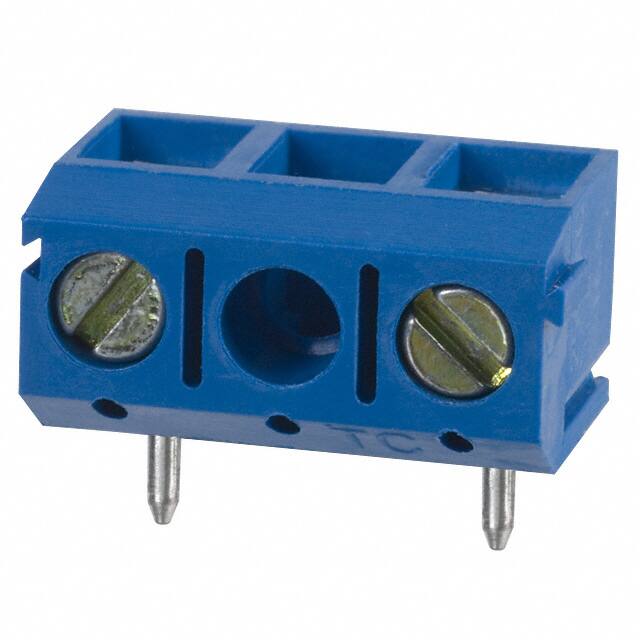 OSTTD021162 TERM BLK 2POS TOP ENTRY 10MM PCB