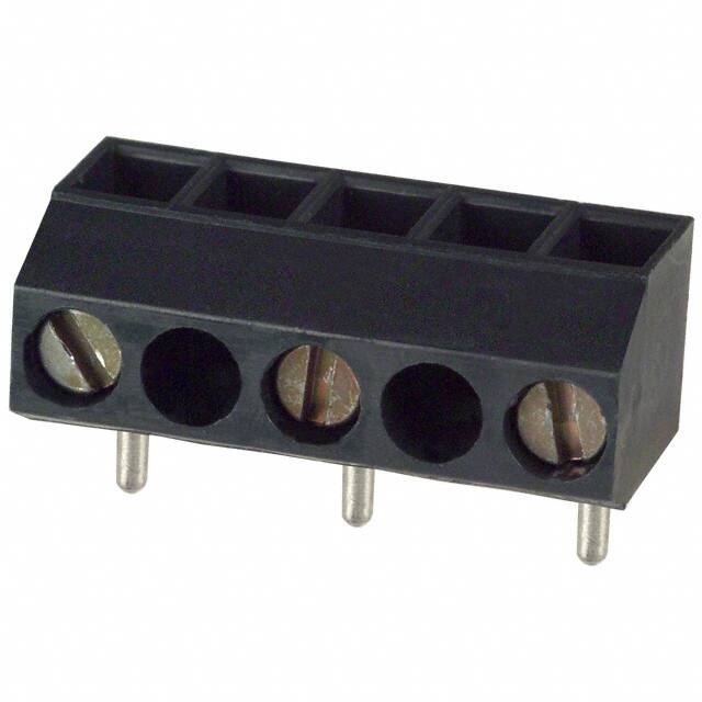 ED650/3DS TERM BLK 3POS TOP ENTRY 7MM PCB
