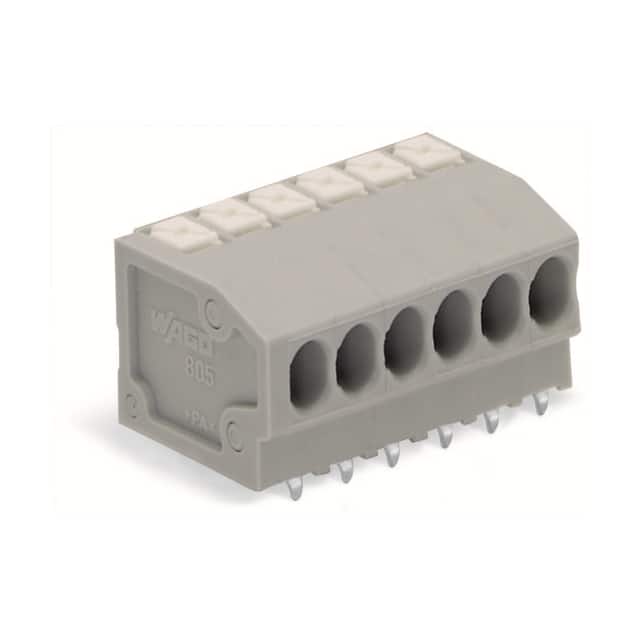 805-362 PCB TERMINAL BLOCK; PUSH-BUTTON;