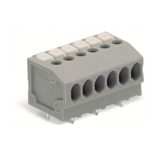 805-109 PCB TERMINAL BLOCK; PUSH-BUTTON;