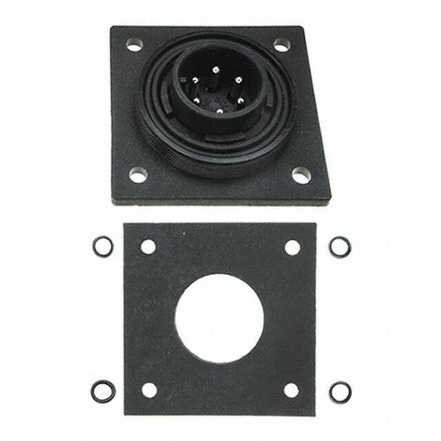 PX0767/P CONN RCPT MALE 6POS NICKEL SCREW
