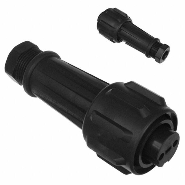 EXP-0911/02/S CONN PLUG FMALE 2P NICKEL SCREW