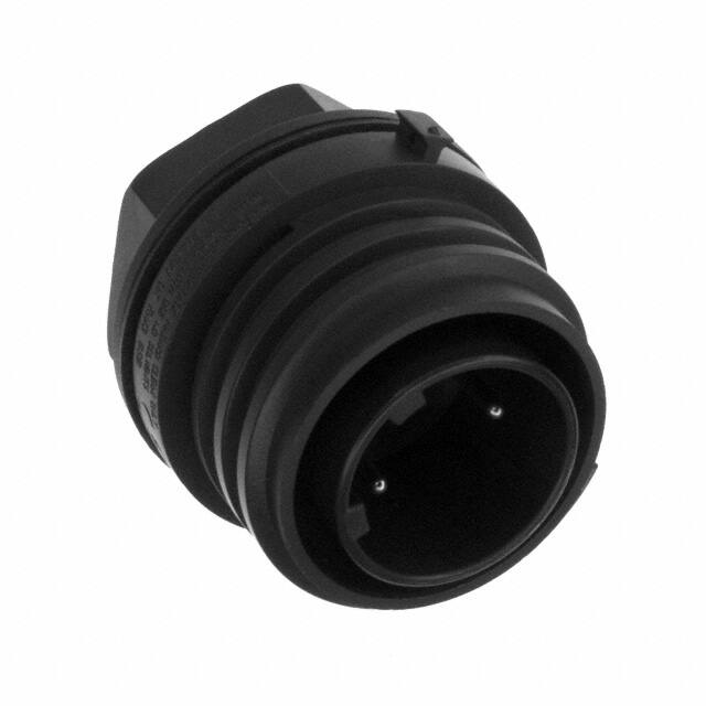 EXP-0931/02/P CONN RCPT MALE 2POS NICKEL SCREW