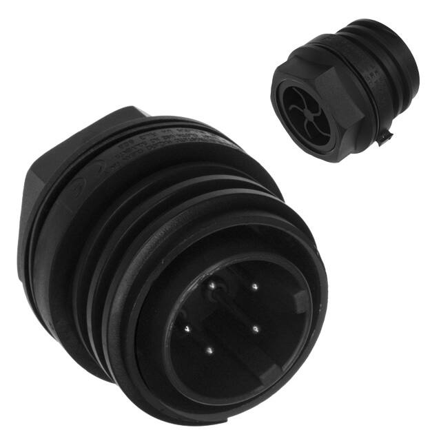 EXP-0931/05/P CONN RCPT MALE 5POS NICKEL SCREW