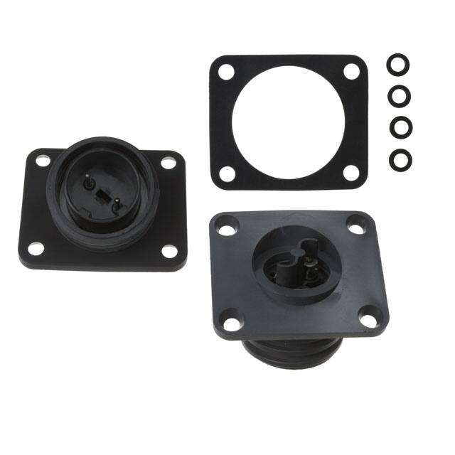 EXP-0941/02/P CONN RCPT MALE 2POS NICKEL SCREW