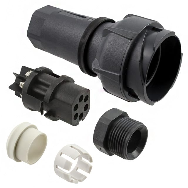 PXP7010/06S/ST/1315 CONN PLUG FMALE 6P NICKEL SCREW