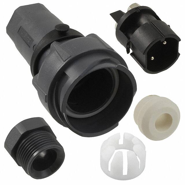 PXP7011/02P/ST/0709 CONN RCPT MALE 2POS NICKEL SCREW