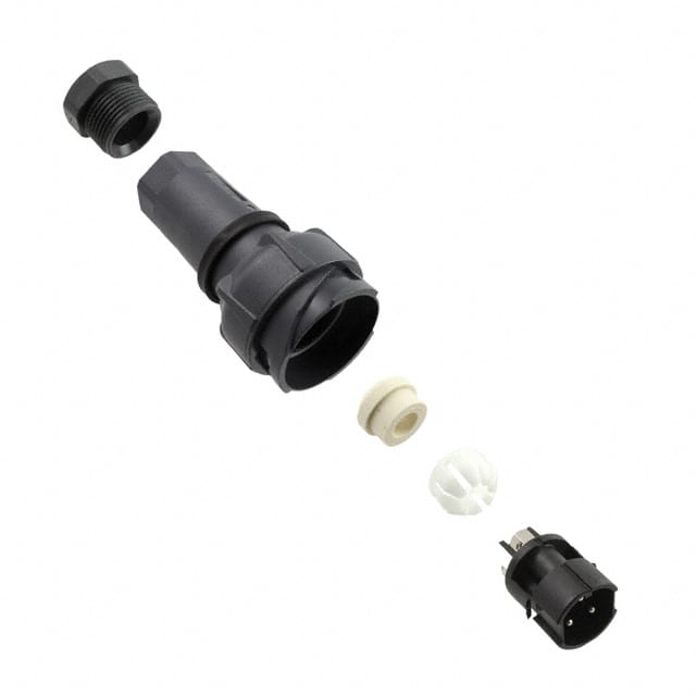 PXP7011/03P/ST/0709 CONN RCPT MALE 3POS NICKEL SCREW