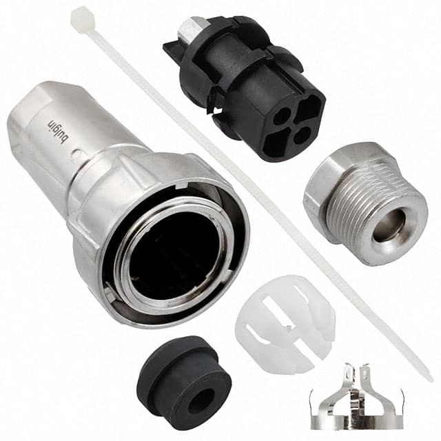 PXM7010/02S/ST/0507/SN CONN PLUG FMALE 2P NICKEL SCREW