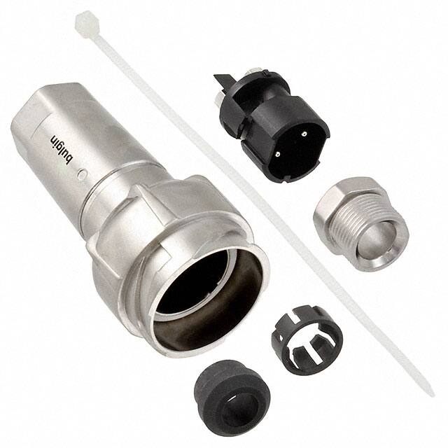 PXM7011/02P/ST/0911/SN CONN RCPT MALE 2POS NICKEL SCREW