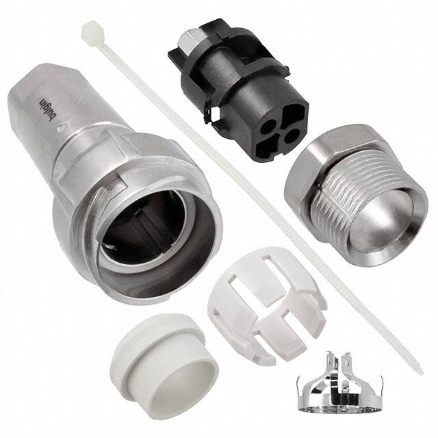 PXM7011/02S/ST/1315/SN CONN RCPT FMALE 2P NICKEL SCREW