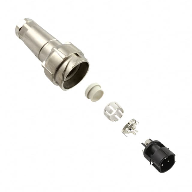 PXM7011/03P/ST/1315/SN CONN RCPT MALE 3POS NICKEL SCREW