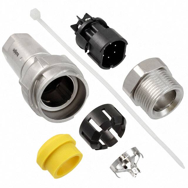 PXM7011/06P/ST/1113/SN CONN RCPT MALE 6POS NICKEL SCREW