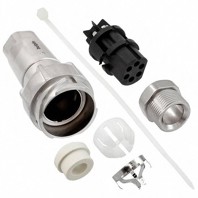 PXM7011/06S/ST/0709/SN CONN RCPT FMALE 6P NICKEL SCREW