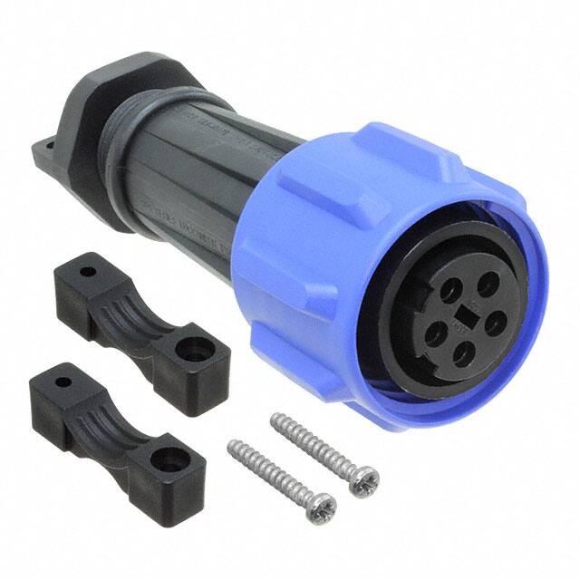 PXA911/05/S CONN PLUG FMALE 5P NICKEL SCREW