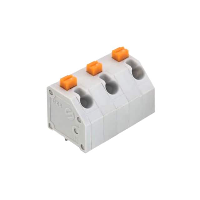 691412220003M TERM BLOCK 3POS 45DEG 7MM PCB