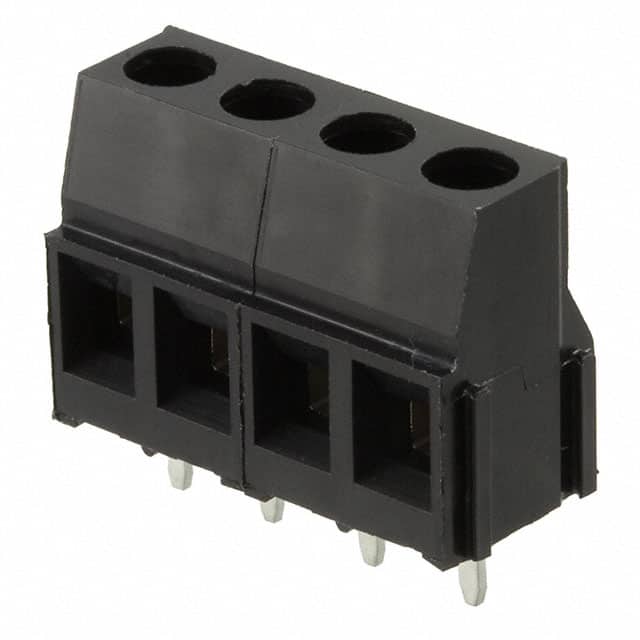 ELM041200 TERM BLK 4P SIDE ENT 5.08MM PCB