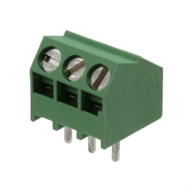 1546556-3 TERM BLOCK 3POS 55DEG 3.5MM PCB