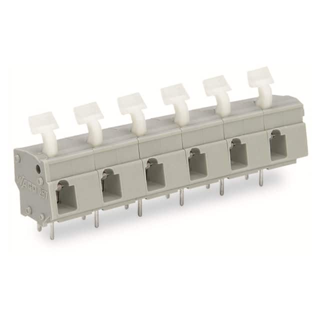 257-660 PCB TERMINAL BLOCK; PUSH-BUTTON;